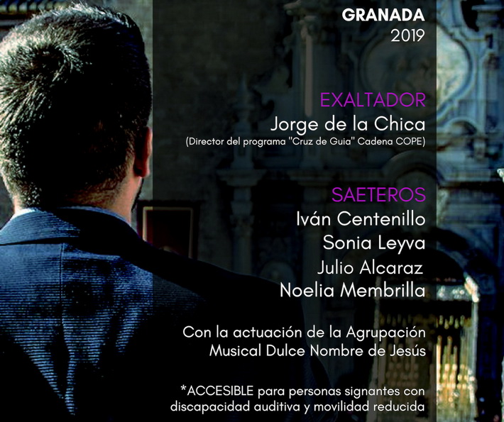 ‘Exaltación de la Saeta de Granada 2019’ apta para todas las personas